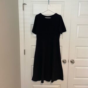 Classic Black A-Line Dress